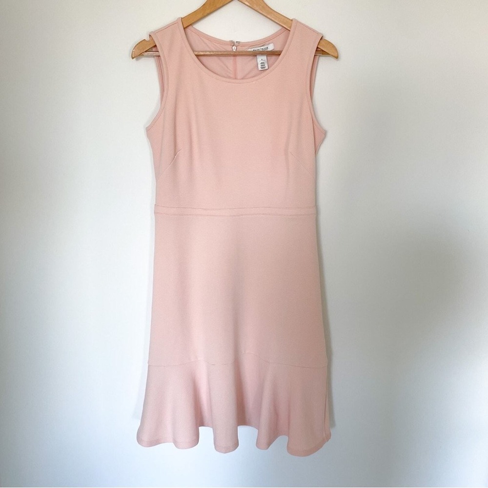 NWT White House Black Market Light Pink Sleeveless A-Line Dress‎ Size 6